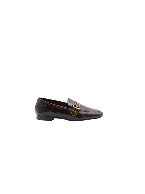 MOCASSINO FIBBIA COCCO BROWN ZANFRINI | DANTE 39CBROWN